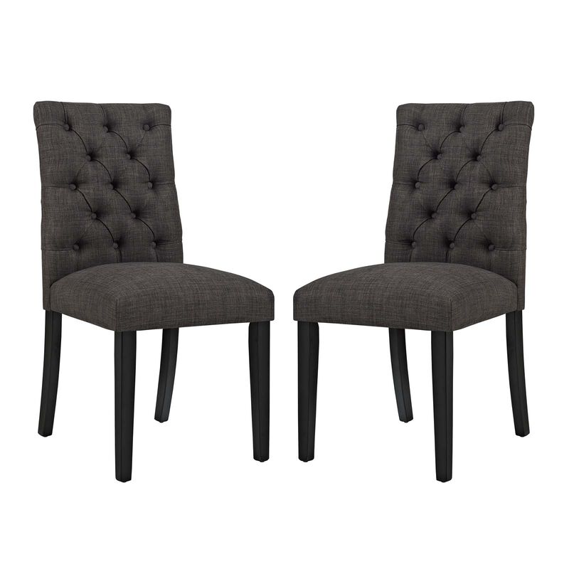 Duchess Dining Chair Fabric Set of 2 image number 0
