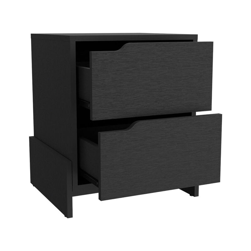 Nightstand Brookland, Bedroom, Black