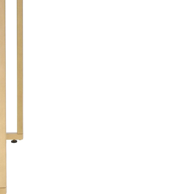 Sleek Writing Desk with Storage for Home Office or Workspace