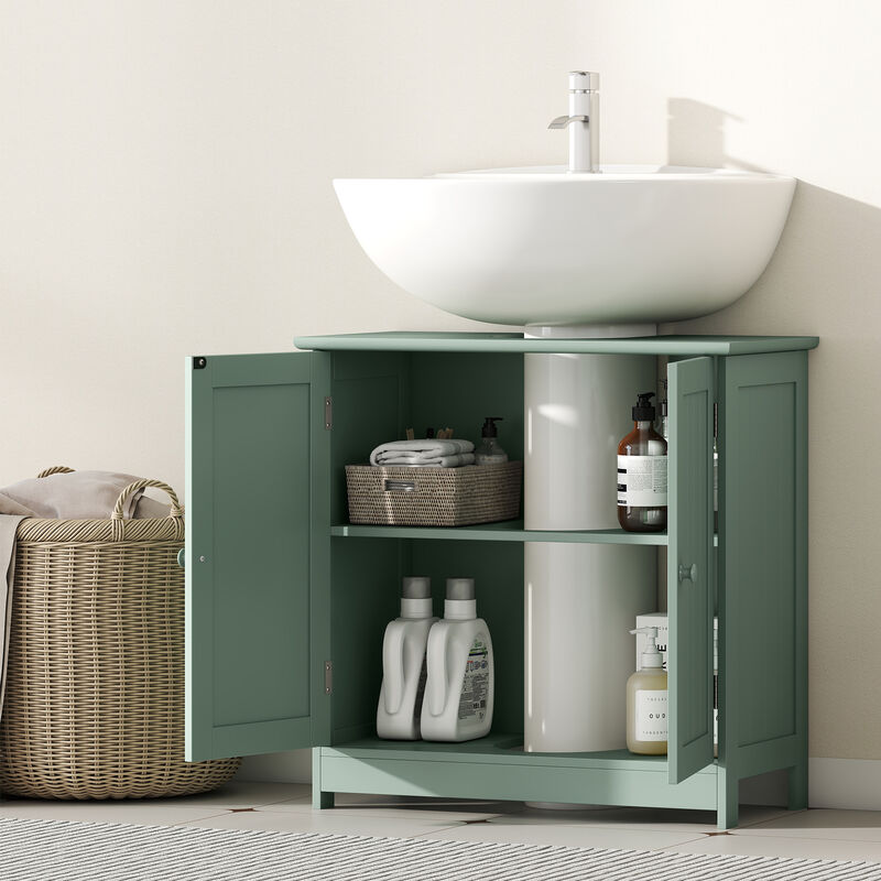 Hivvago Bathroom Vanity Storage Cabinet Under Sink 2 Doors image number 6