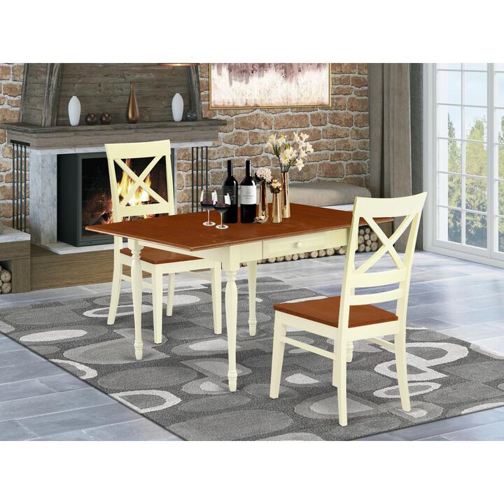 Dining Room Set Buttermilk & Cherry