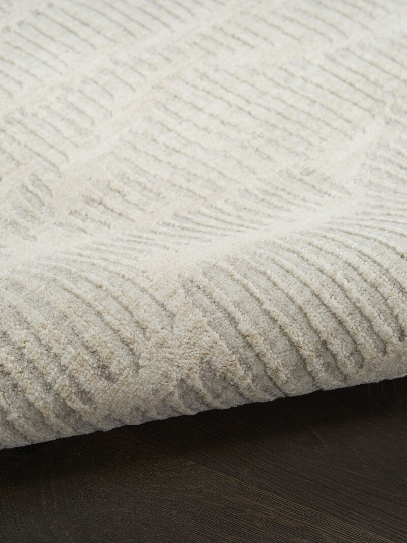 CK079 Notes NOT01 Ivory/Silver 3'11" x 5'11" Rug