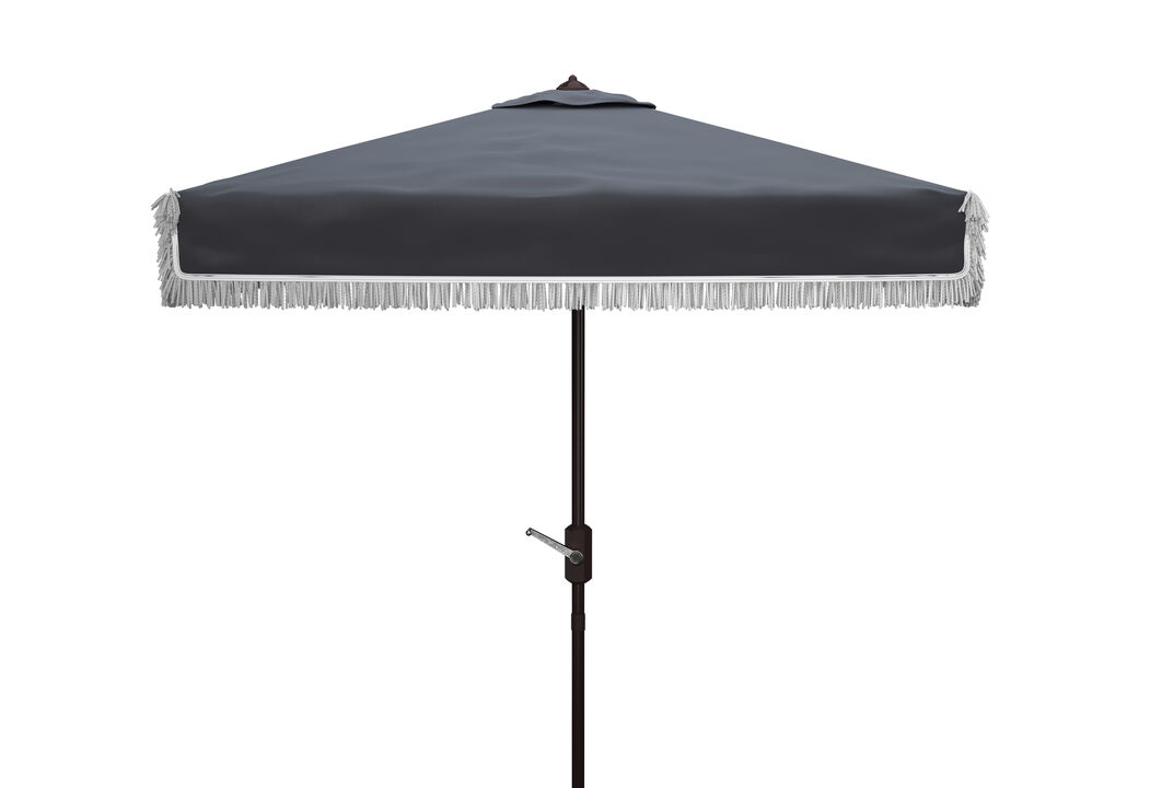 Milan 7.5 ft. Sqr Crank Umbrella