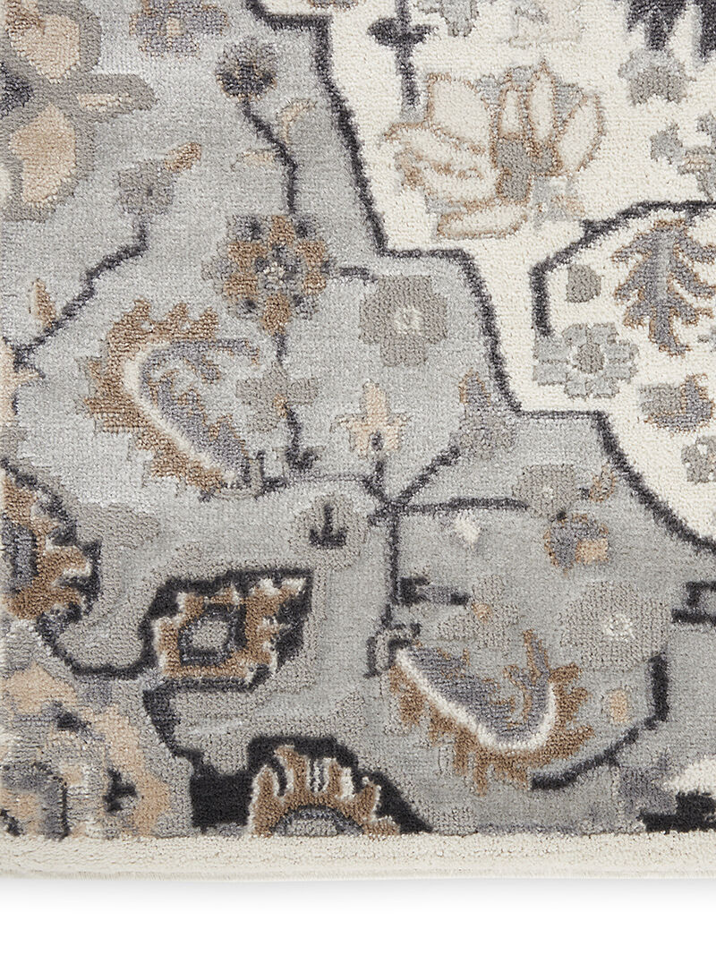 Elation ETN09 Ivory/Gray 2'3" x 7'6" Rug
