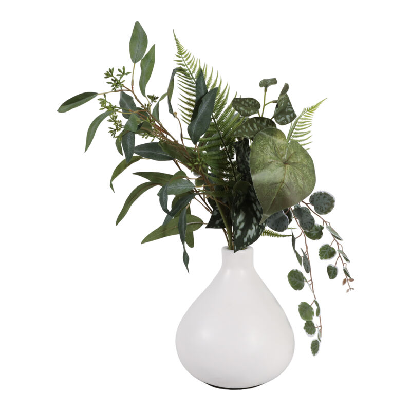 Rounded Terracotta Vase image number 1