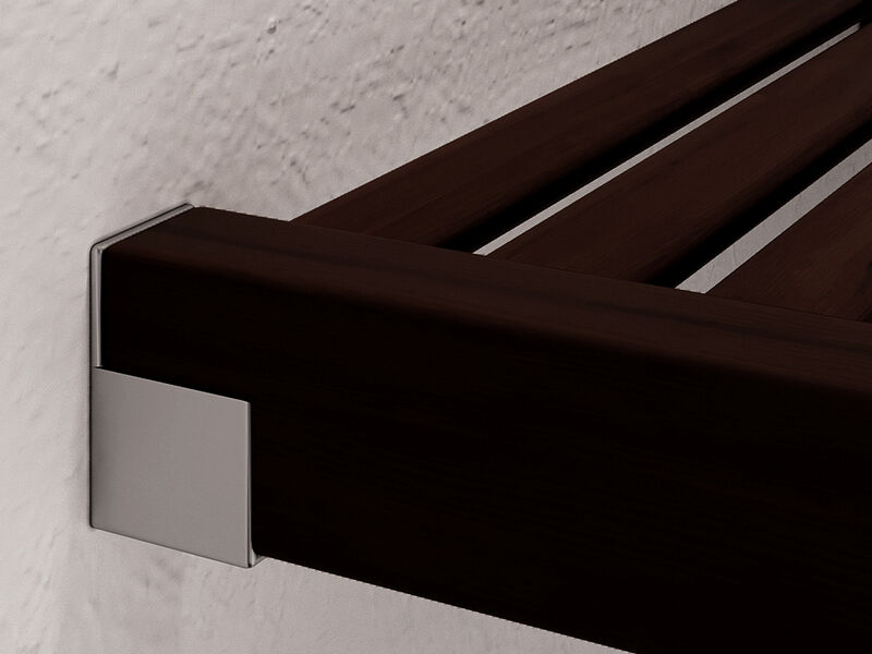 Solid Wood Reach-In Closet Organizer with 3 Drawers and Solid Wood Doors