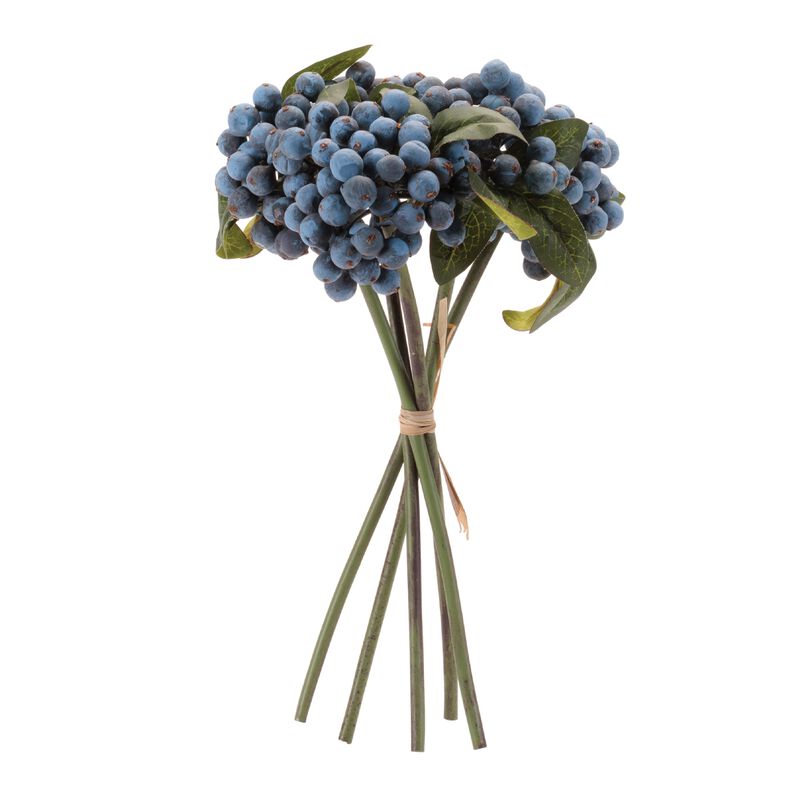 Artificial Berry Stems, Set of 4 for Centerpieces, Crafts, or Seasonal Decor
