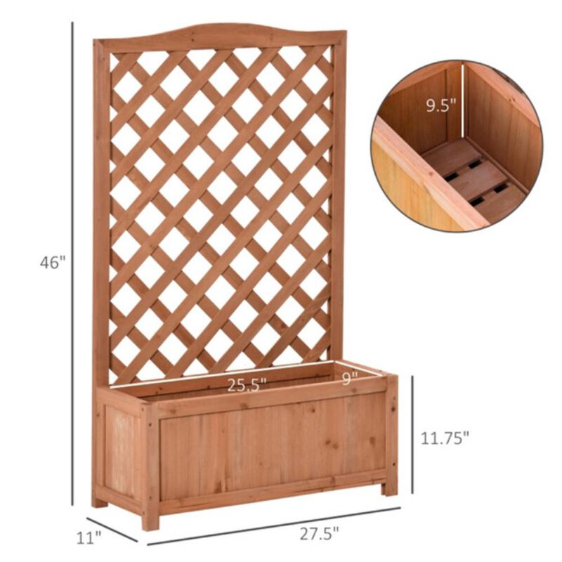 Flower Shelf for Indoor & Outdoor Plants Wooden Multi-Tier Plant Stand image number 2