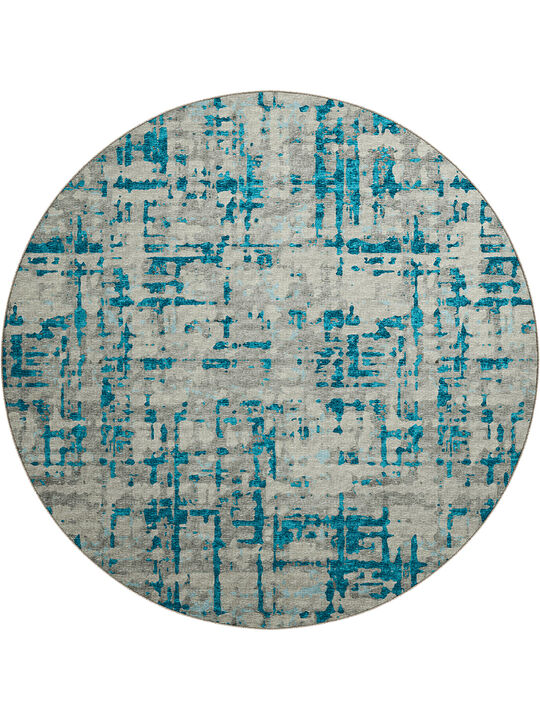Brisbane BR5 Teal 8' Rug