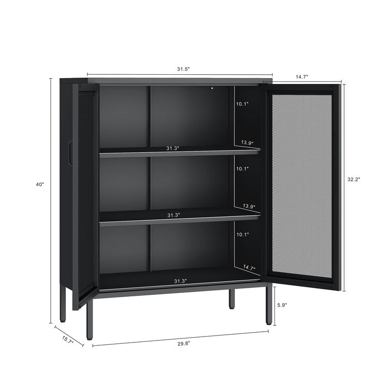 Amelia Black Cabinet