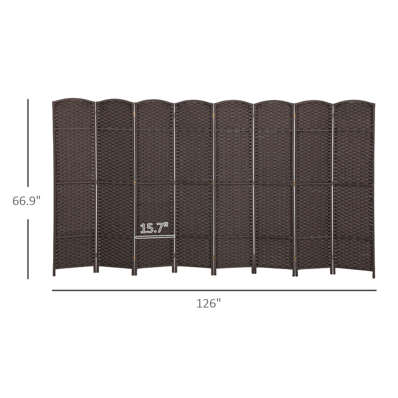 Indoor/Outdoor Privacy Screen &ndash; Folding Partition for Home, Patio, or Office image number 2