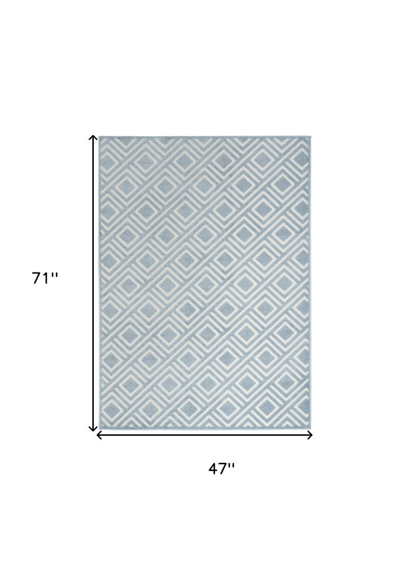 HomeRoots Geometric Area Rug image number 2