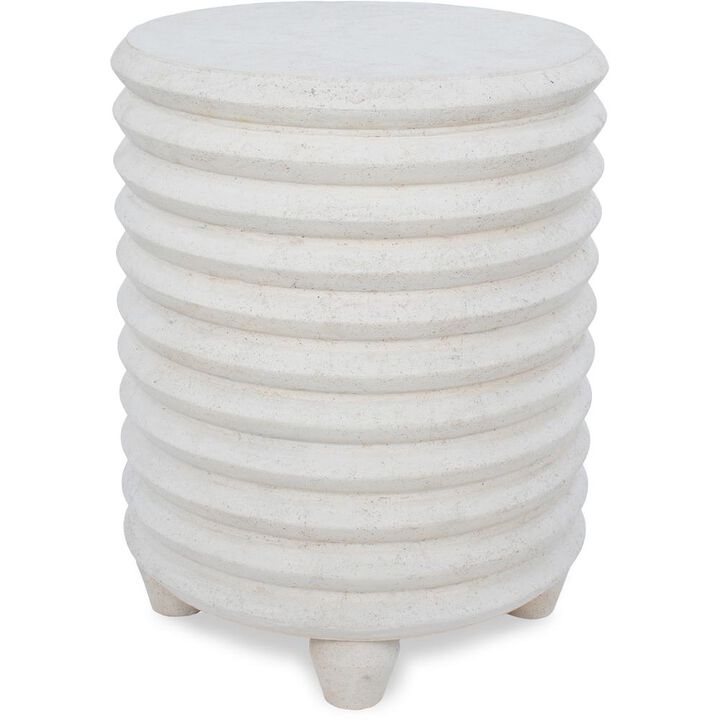 Renwil Aleksi NATURAL SIDE TABLE(INDOOR/ OUTDOOR)