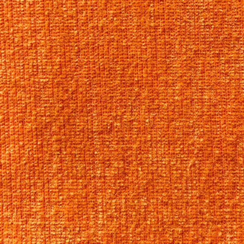 Plutus Brands Bittersweet Ember Orange Solid Luxury Outdoor/Indoor Throw Pillow image number 2
