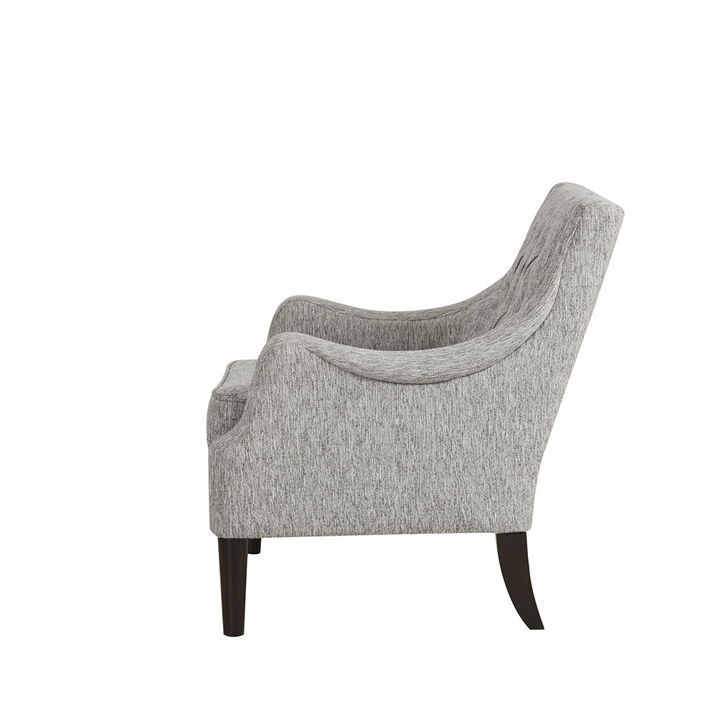 Gracie Mills Gibson Classic Comfort Button Tufted Accent Chair