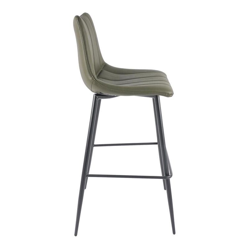 Moe’s Alibi Barstool Dark Green-Set Of Two