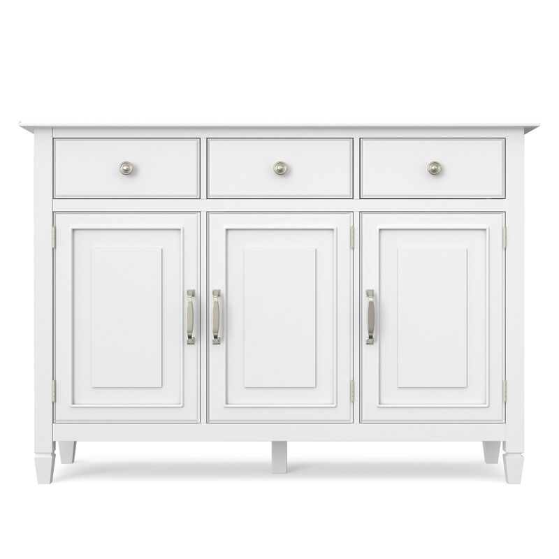 Connaught 51 inch Wide Solid Wood Traditional Entryway Storage Cabinet image number 3