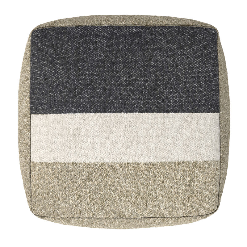 Simpli Home Claudette Square Pouf image number 4