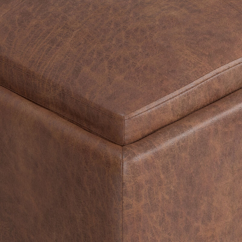 Avalon Square Coffee Table Storage Ottoman