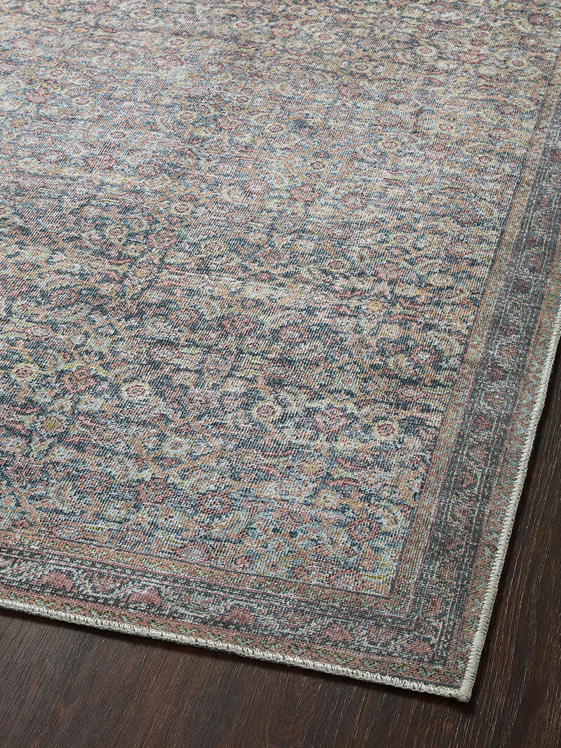 Adrian ADR04 Denim/Multi 3'6" x 5'6" Rug