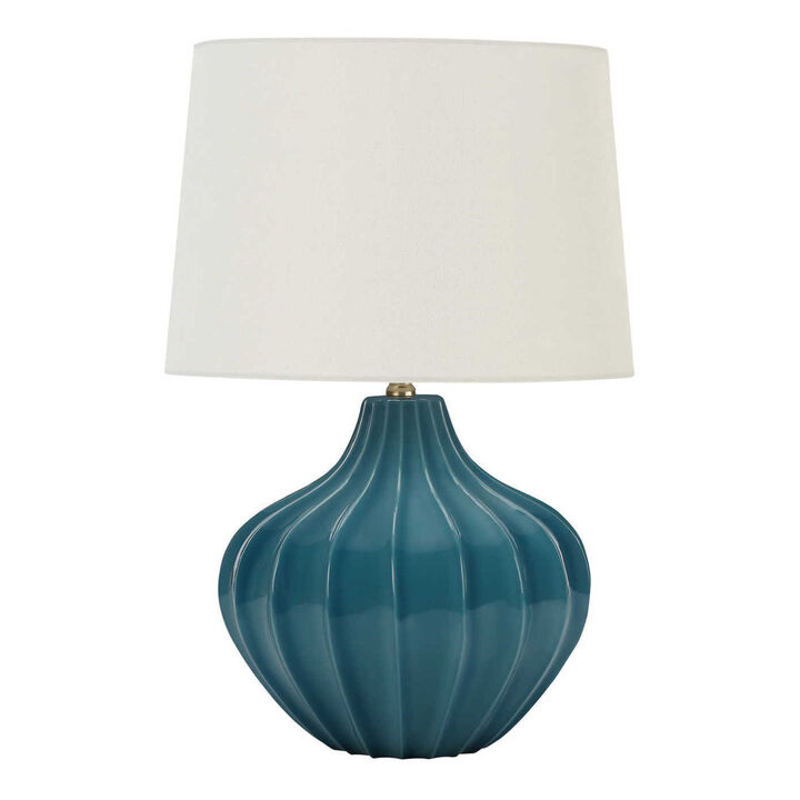 ELEMENT ACE Transitional 24 Inch Table Lamp Elegant Accent Lighting Perfect for Living Room Bedroom Home Office Nightstand End and Side Table Illumination