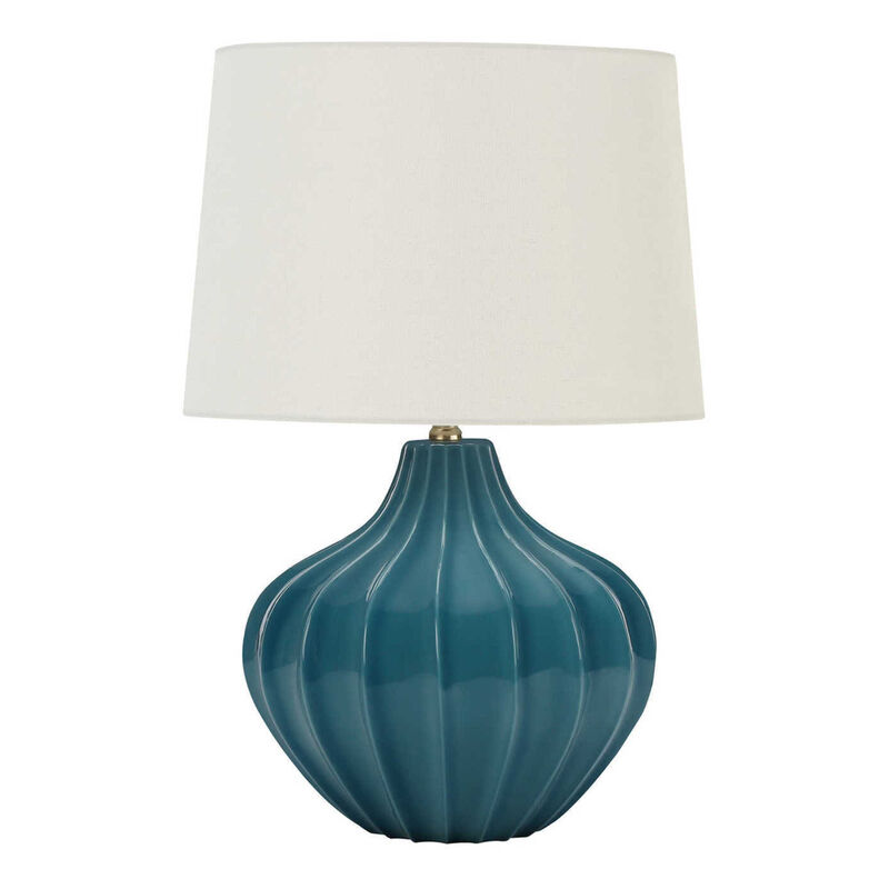 ELEMENT ACE Transitional 24 Inch Table Lamp Elegant Accent Lighting Perfect for Living Room Bedroom Home Office Nightstand End and Side Table Illumination image number 0