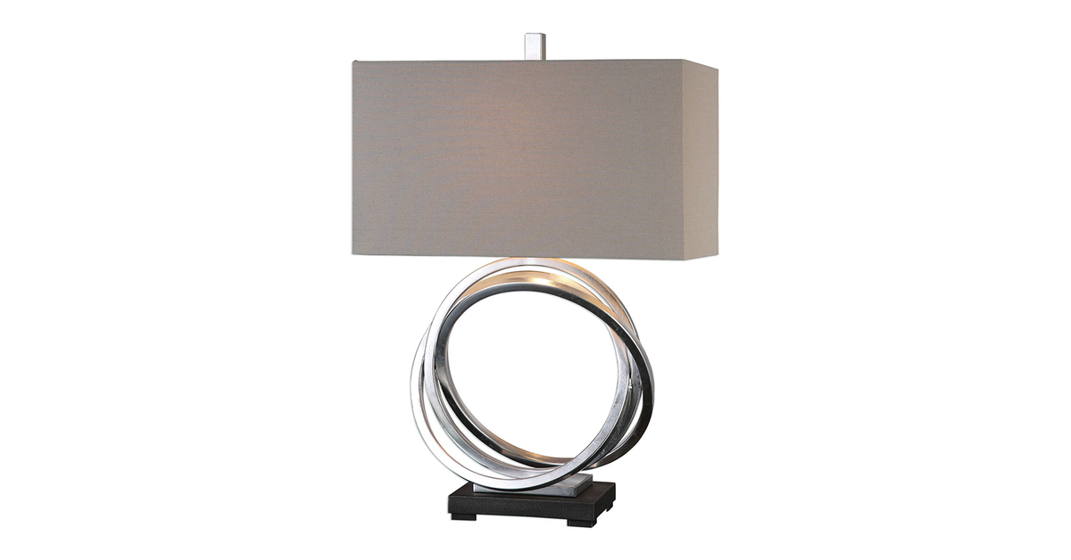 Uttermost Soroca Silver Rings Lamp