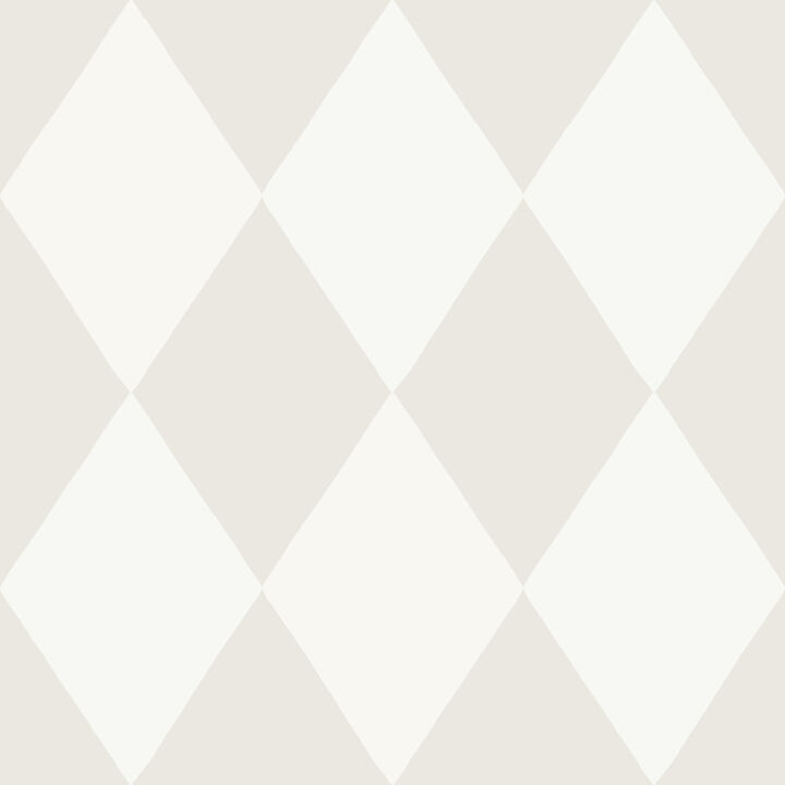 Kalas Light Grey Diamond Wallpaper