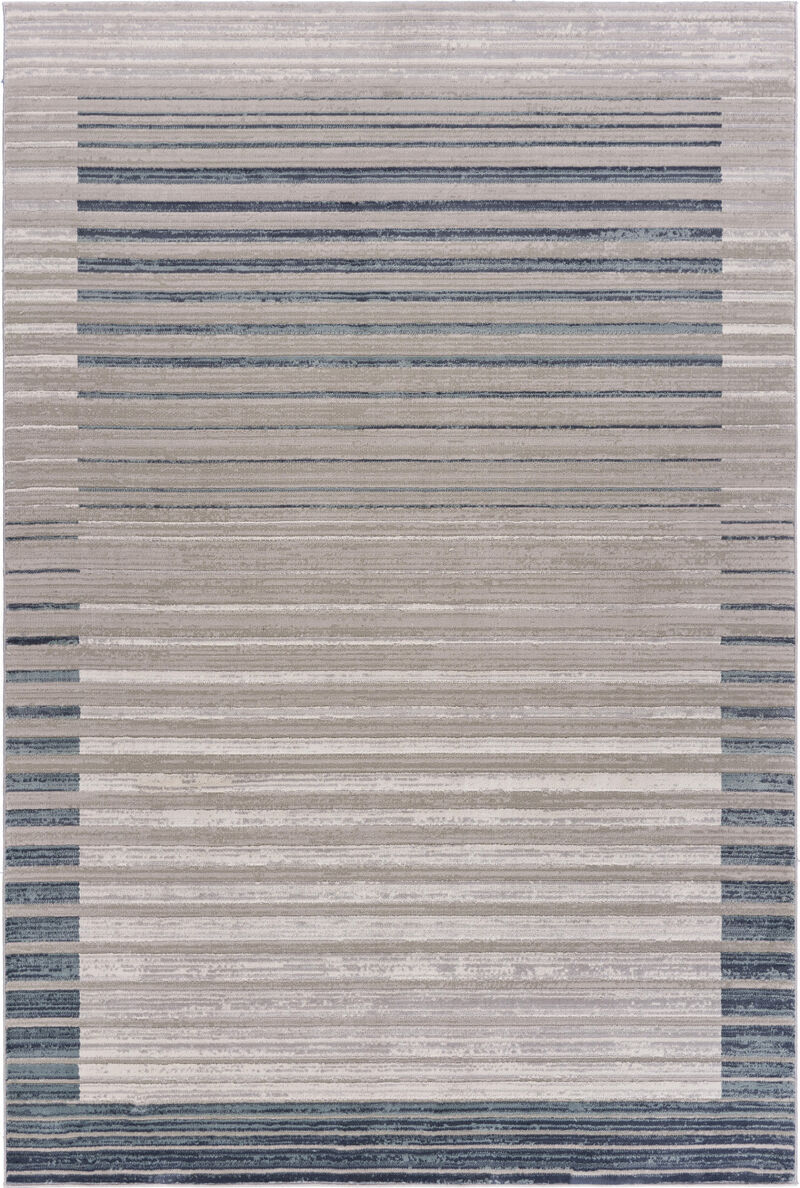 2 X 3 cream Abstract Area Rug image number 0