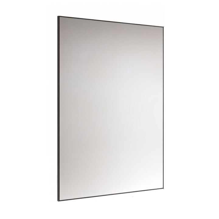 ELEMENT ACE Oversized Modern Rectangle Wall Mirror with Aluminum Frame - Extra Large Decorative Mirror for Bathroom Living Room Bedroom