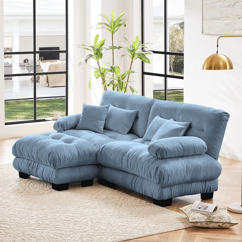 Merax Cloud Couch Sectional Sofa for Living Room image number 1