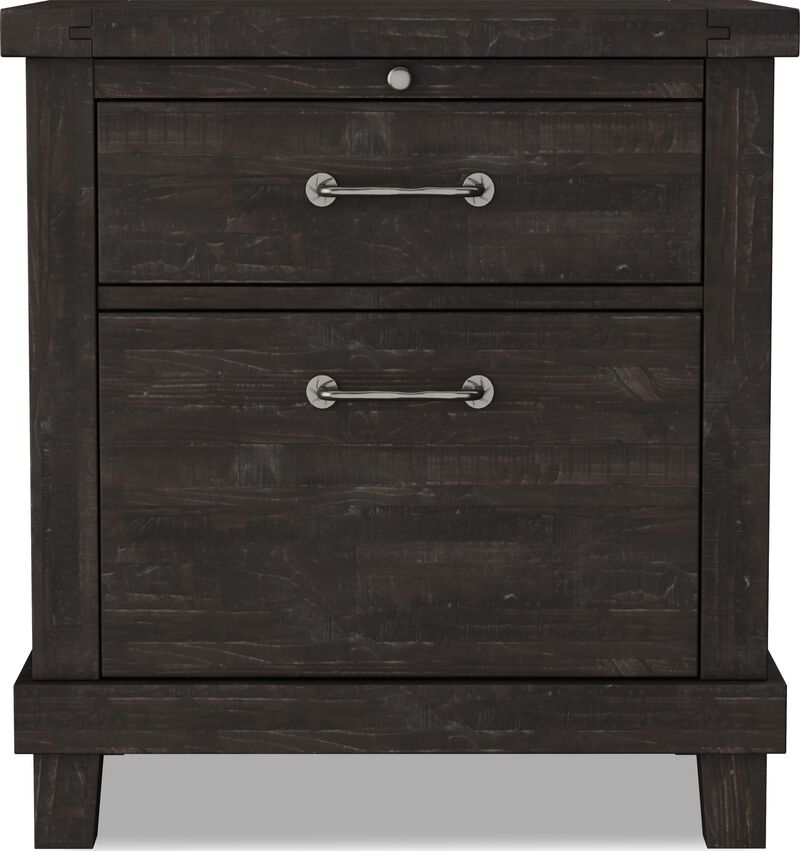Yosemite Solid Wood Nightstand in Cafe image number 0