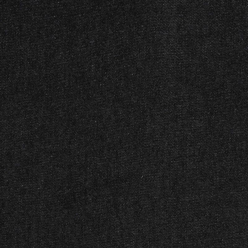 Baxton Studio Mallison Vintage Black Canvas 3 Drawer End Table