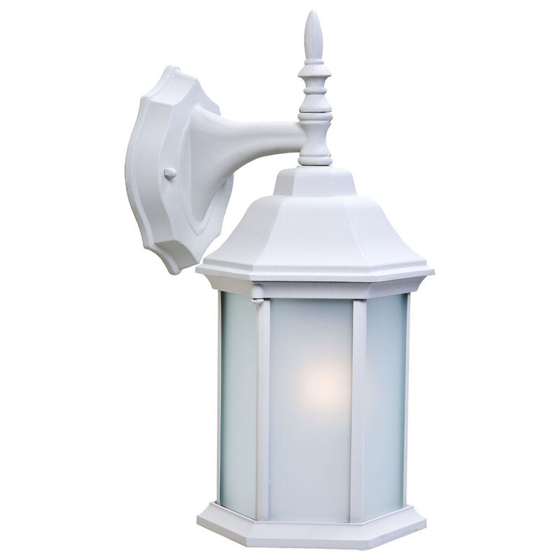 Decorative Swing Arm Wall Light with Frosted Glass for Accent Lighting
