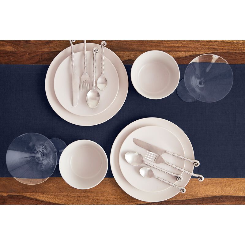 Solino Home 100% Pure Linen Table Runner - Diana