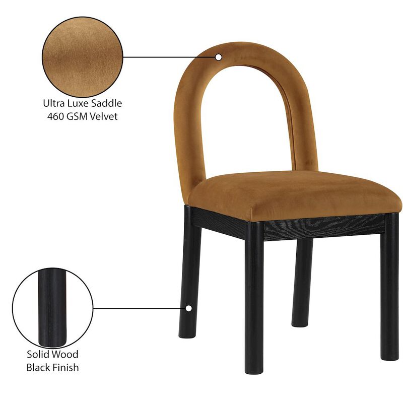 Meridian Furniture Conrad Velvet Dining Chair