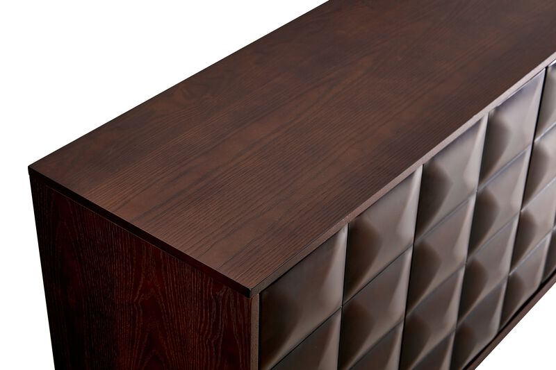 Bisirm 60" Push-to-Open Sideboard image number 5