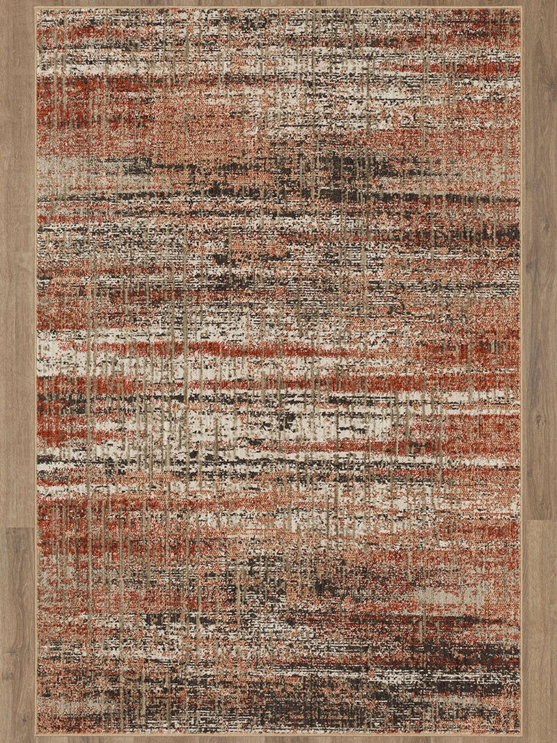 Expressions by Scott Living Craquelure Ginger 2' 4" X 7' 10" Rug