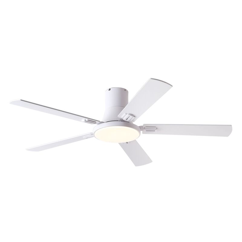 ELEMENT ACE Modern Minimalist Ceiling Fan with LED Light Kit and Remote Control for Energy Efficient Home Cooling image number 0