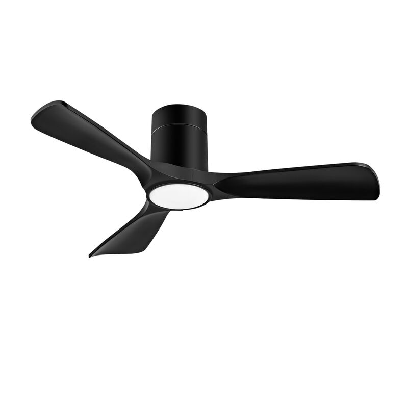 ELEMENT ACE 42 Inch Flush Mount Ceiling Fan with Integrated LED Lights Remote Control Quiet DC Motor Reversible Blades for Bedroom Farmhouse Patio Indoor Outdoor Use image number 6