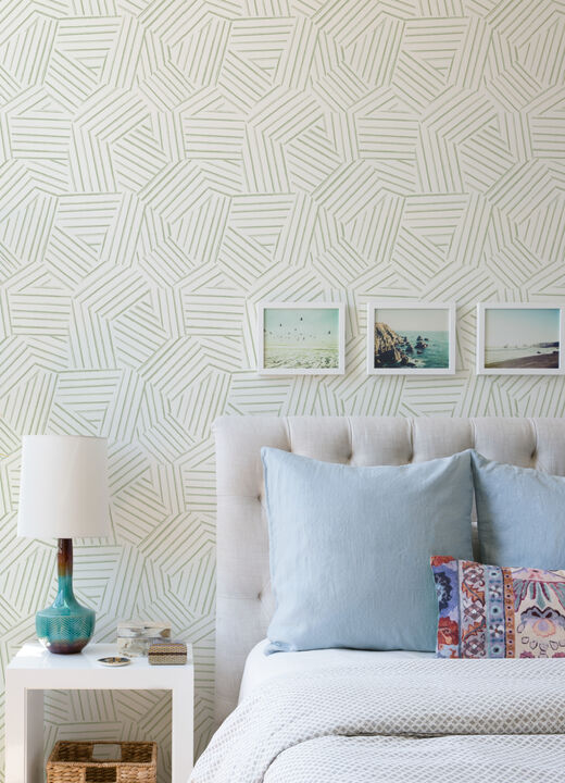 Helene Sage Geometric Lines Wallpaper