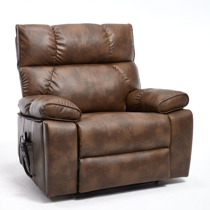Power Lift Recliners with Hidden Cup Holders, Power-Remote