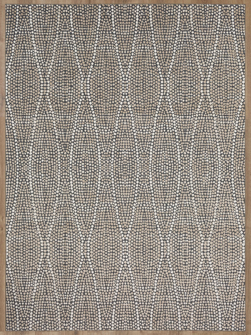Rendition by Stacy Garcia Home Lynx Frost gray 8' X 11' Rug