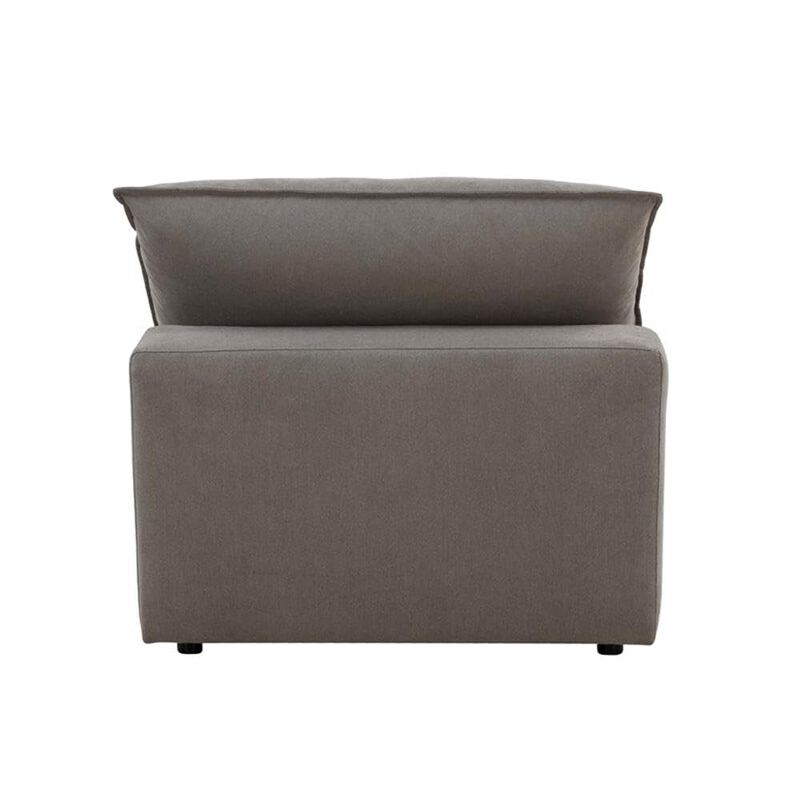 Cali Slate Performance Fabric Armless Chair image number 5