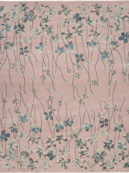 Tranquil TRA04 Pink 8' x 10' Rug