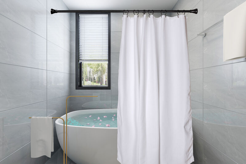 Zinc Shower Curtain Hooks, Set of 12 image number 6
