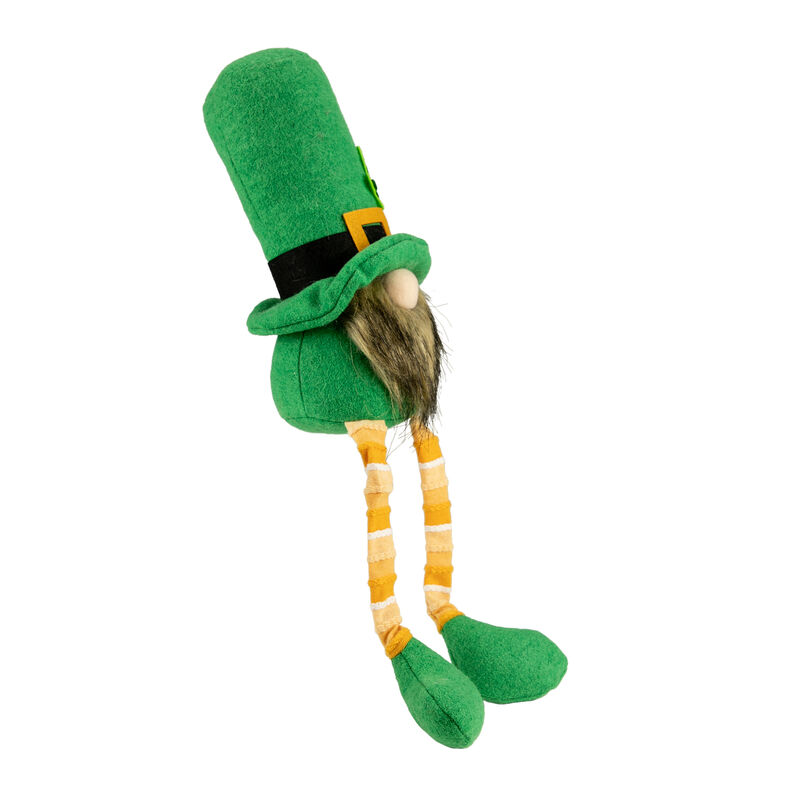 17" St. Patrick's Day Leprechaun Gnome with Dangly Legs