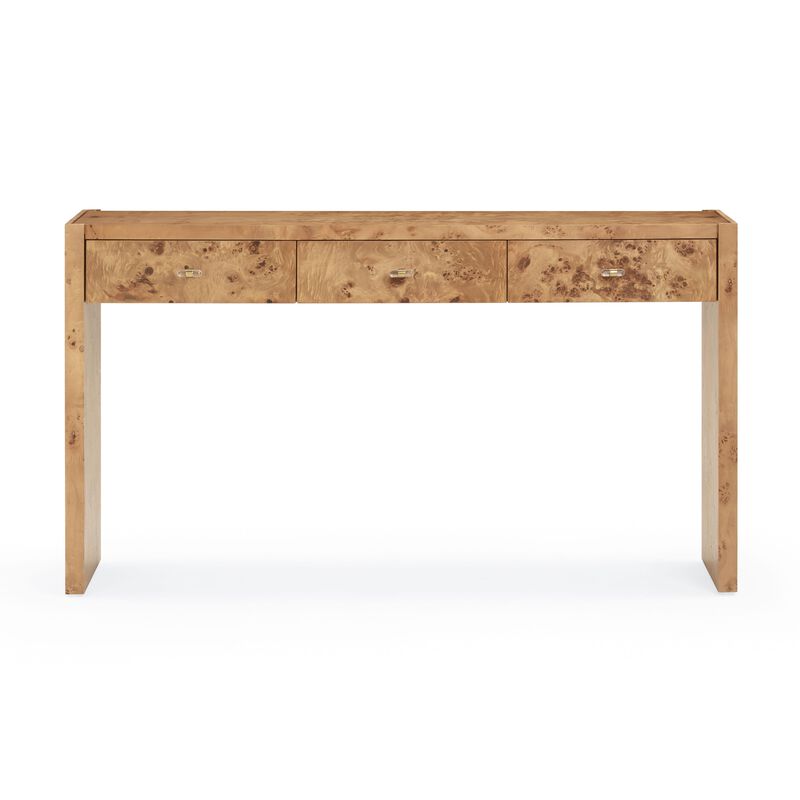 Brandyss Burl Console Table