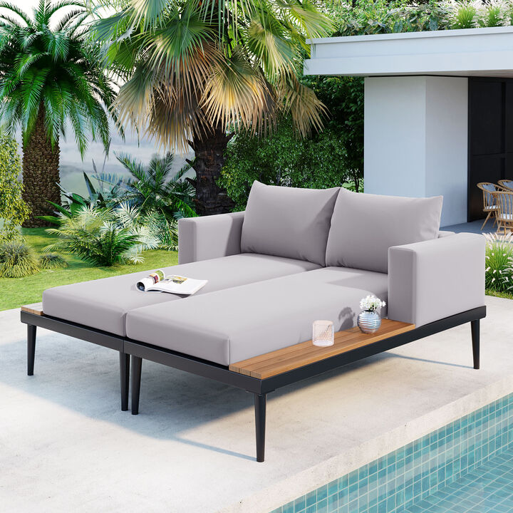 Merax Modern Outdoor Daybed Patio