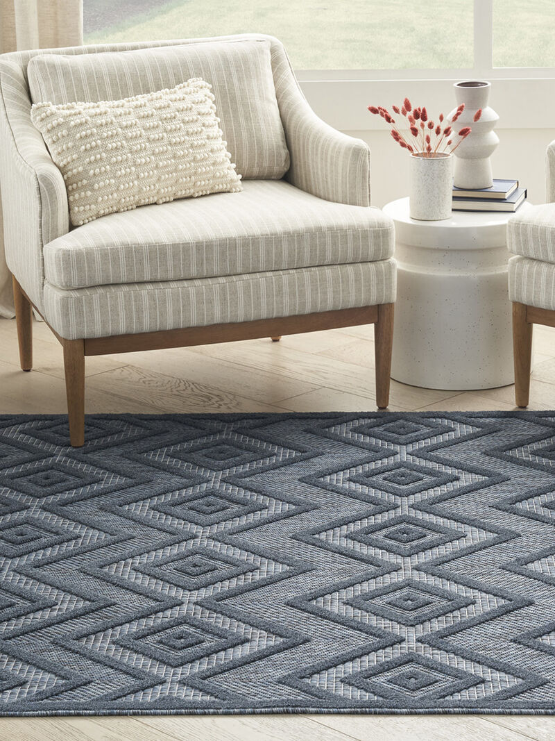 Versatile NRV01 Navy/Blue 5' x 7' Rug image number 3